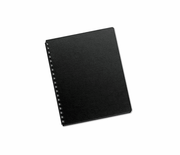 FEL5224701 FUTURA PRESENTATION BINDING SYSTEM COVERS, 11-1/4 X 8-3/4, OPAQUE BLACK, 25/PACK By FELLOWES MFG. CO.