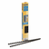 FEL52320 Plastic Comb Bindings, 1/4" Diameter, 20 Sheet Capacity, Black, 25 Combs/Pack By FELLOWES MFG. CO.