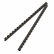 FEL52322 Plastic Comb Bindings, 3/8" Diameter, 55 Sheet Capacity, Black, 25 Combs/Pack By FELLOWES MFG. CO.