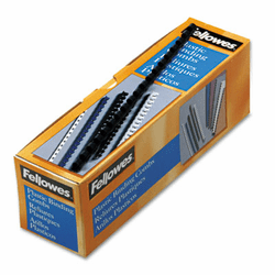 FEL52506 Plastic Comb Bindings, 5/16" Dia, 40 Sheet Capacity, Navy Blue, 100 Combs/Pack By FELLOWES MFG. CO.