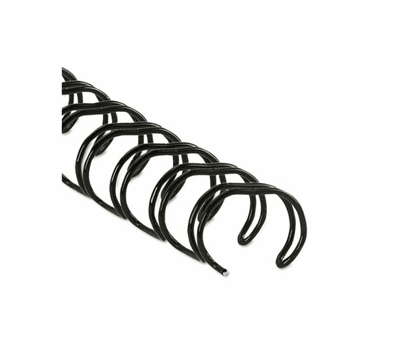 FEL52539 Wire Bindings, 1/4" Diameter, 35 Sheet Capacity, Black, 25/Pack By FELLOWES MFG. CO.