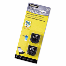 FEL5411404 SafeCut Rotary Trimmer Blade Kit, Straight, 2/Pack By FELLOWES MFG. CO.