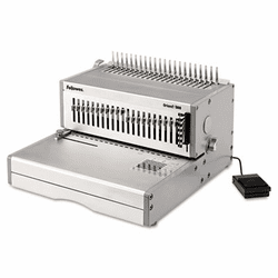 FEL5643201 Orion E 500 Electric Comb Binding Machine, 500 Shts, 15-3/4 x 19-3/4 x 9-3/4, GY By FELLOWES MFG. CO.