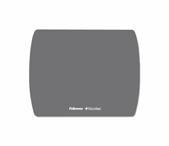FEL5908201 Microban Ultra Thin Mouse Pad, Graphite By FELLOWES MFG. CO.