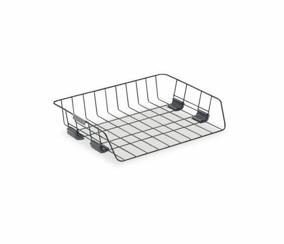FEL62112 Side Load Letter Desk Tray, Wire, Black By FELLOWES MFG. CO.