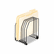 FEL68112 Workstation File Organizer, Seven Sections, Wire,7 3/8w x 5 7/8d x 8 1/4h, Black By FELLOWES MFG. CO.