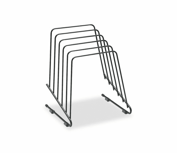 FEL69712 Workstation Step File II, Five Sections, Wire, 7 1/4w x 6d x 8 1/4h, Black By FELLOWES MFG. CO.