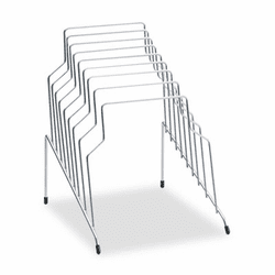 FEL72604 Step File, Eight Sections, Wire, 10 1/8 x 12 1/8 x 11 7/8, Silver By FELLOWES MFG. CO.