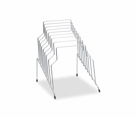 FEL72604 Step File, Eight Sections, Wire, 10 1/8 x 12 1/8 x 11 7/8, Silver By FELLOWES MFG. CO.