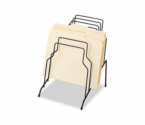 FEL72614 Step File, Eight Sections, Wire, 10 1/8 x 12 1/8 x 11 7/8, Black By FELLOWES MFG. CO.