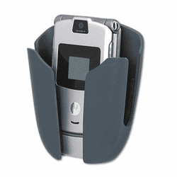 FEL7502001 Partition Additions Phone/MP3 Holster, Dark Graphite By FELLOWES MFG. CO.