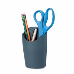 FEL75272 Plastic Partition Additions Pencil Cup, 3 1/2 x 5 9/16, Graphite By FELLOWES MFG. CO.