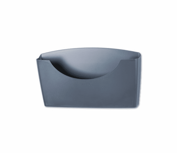 FEL75275 Plastic Partition Additions File Pocket, Legal/Letter, Dark Graphite By FELLOWES MFG. CO.