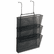 FEL75901 Mesh Partition Additions Three-File Pocket Organizer, 12 5/8 x 16 3/4, Black By FELLOWES MFG. CO.
