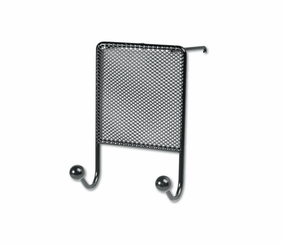 FEL75903 Mesh Partition Additions Double-Garment Hook, 4 1/2 x 6, Black By FELLOWES MFG. CO.
