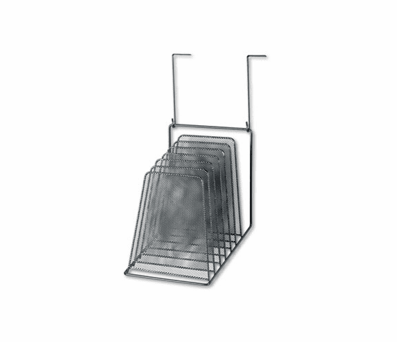FEL75904 Mesh Partition Additions Six-Step File Organizer, 7 1/2 x 10 5/8, Black By FELLOWES MFG. CO.
