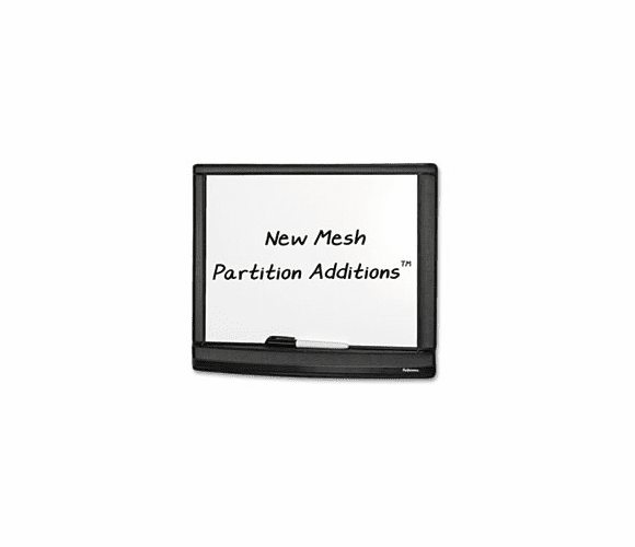 FEL7703101 Mesh Partition Additions Dry Erase Board, 16 1/2 x 5/8 x 13 3/8, Black By FELLOWES MFG. CO.
