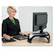 FEL8020101 Smart Suites Corner Monitor Riser, 3 7/8 to 5 1/8 x 18 1/2 x 12 1/2, Black By FELLOWES MFG. CO.