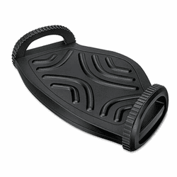FEL8024501 Foot Rocker w/Microban, Plastic, 19 5/8 x 5 3/16 x 11 15/16, Black By FELLOWES MFG. CO.