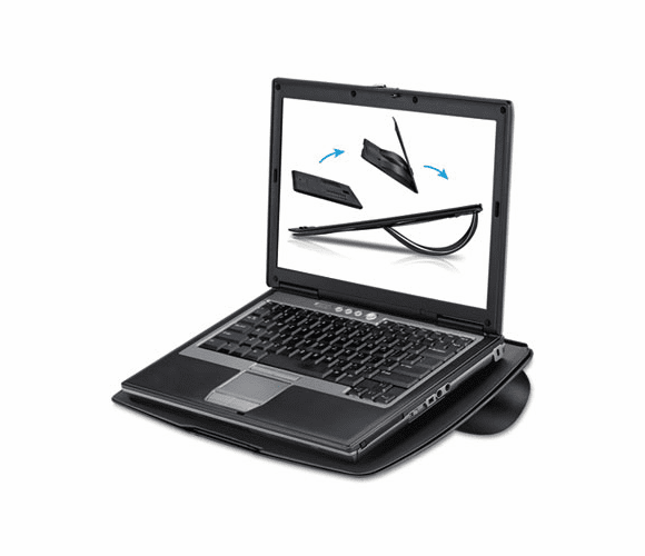 FEL8030401 Laptop Riser, Non-Skid, 15 x10 3/4 x 5/16, Black By FELLOWES MFG. CO.