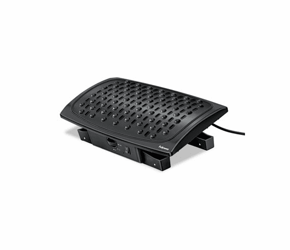 FEL8030901 Climate Control Footrest, Black By FELLOWES MFG. CO.