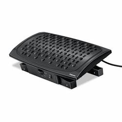 FEL8030901 Climate Control Footrest, Black By FELLOWES MFG. CO.