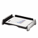 FEL8031701 Side Load Letter Desk Tray, Plastic, Black/Silver By FELLOWES MFG. CO.