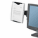 FEL8033301 Office Suites Monitor Mount Copyholder, Plastic, Holds 150 Sheets, Black/Silver By FELLOWES MFG. CO.