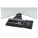 FEL8035901 Professional Corner Executive Keyboard Tray, 19 x 14-3/4, Black By FELLOWES MFG. CO.