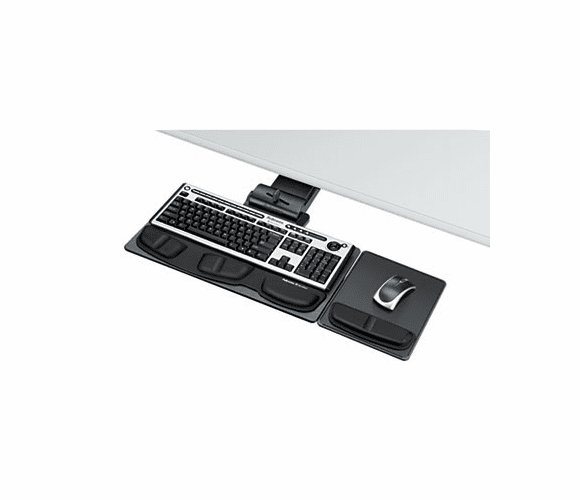 FEL8036101 Professional Executive Adjustable Keyboard Tray, 19-1/16x10-5/8, Black By FELLOWES MFG. CO.