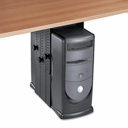 FEL8036201 Under Desk CPU Holder, 17w x 12d x 11h, Black By FELLOWES MFG. CO.