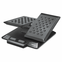 FEL8037901 Independent Movement Foot Support, Massage Bumps, 4 3/8 x 16 1/4 x 16 1/4, Black By FELLOWES MFG. CO.