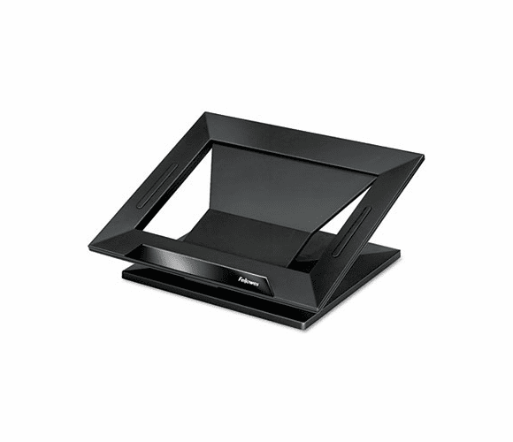 FEL8038401 Designer Suites Laptop Riser, 13 1/8 x 11 1/8 x 4, Black By FELLOWES MFG. CO.