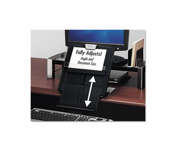 FEL8039401 Professional Series Document Holder, 7-1/2w x 2-1/2d x 12h, Black By FELLOWES MFG. CO.