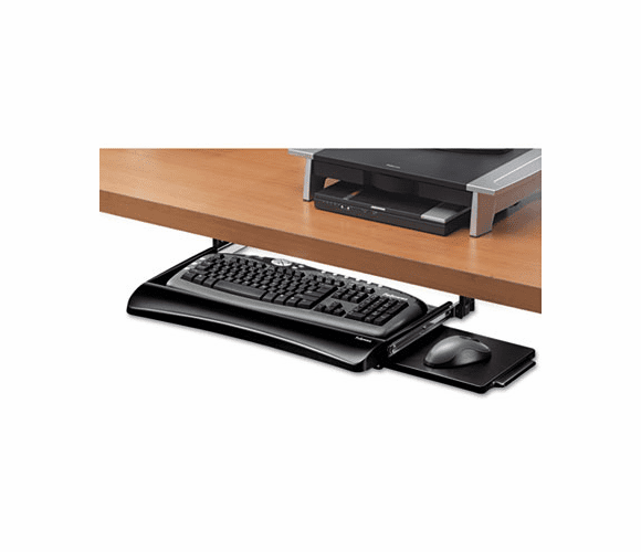 FEL9140303 Keyboard Drawer, 20-1/8 x 7-3/4, Black By FELLOWES MFG. CO.