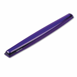 FEL91437 Gel Crystals Keyboard Wrist Rest, Purple By FELLOWES MFG. CO.