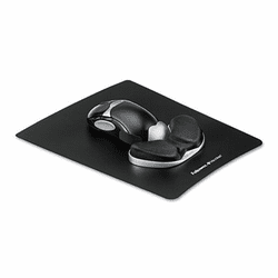 FEL9180301 Memory Foam Gliding Palm Support w/Mouse Pad, Black By FELLOWES MFG. CO.