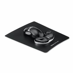 FEL9180701 Gel Gliding Palm Support w/Mouse Pad, Black By FELLOWES MFG. CO.