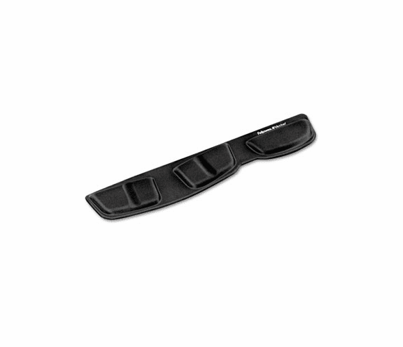 FEL9182801 Memory Foam Keyboard Palm Support, Black By FELLOWES MFG. CO.