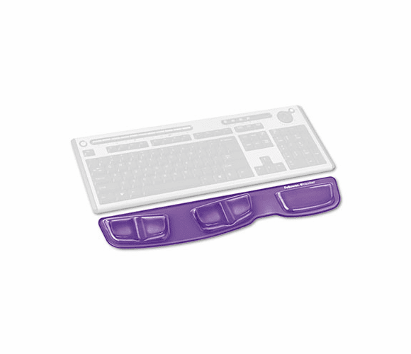 FEL9183601 Gel Keyboard Palm Support, Purple By FELLOWES MFG. CO.