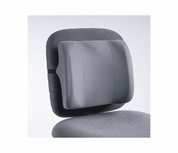 FEL91926 High-Profile Backrest w/Soft Brushed Cover, 13w x 4d x 12-5/8h, Graphite By FELLOWES MFG. CO.