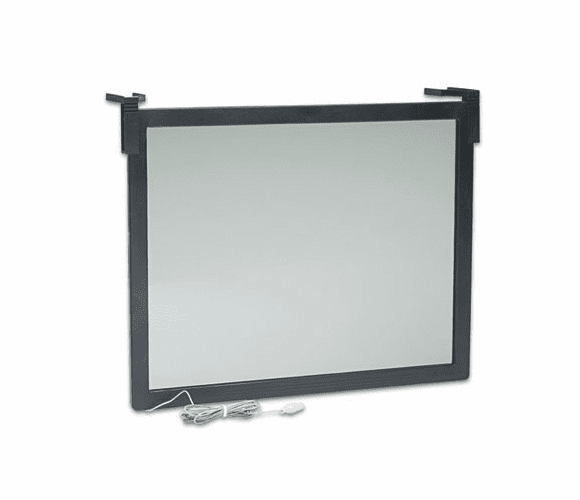 FEL93780 Privacy Glare Filter for 16-17 CRT/LCD, Antirad./Static/Glare, Black By FELLOWES MFG. CO.