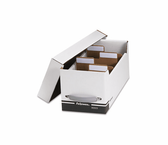 FEL96503 Corrugated Media File, Holds 125 Diskettes/35 Std. Cases By FELLOWES MFG. CO.