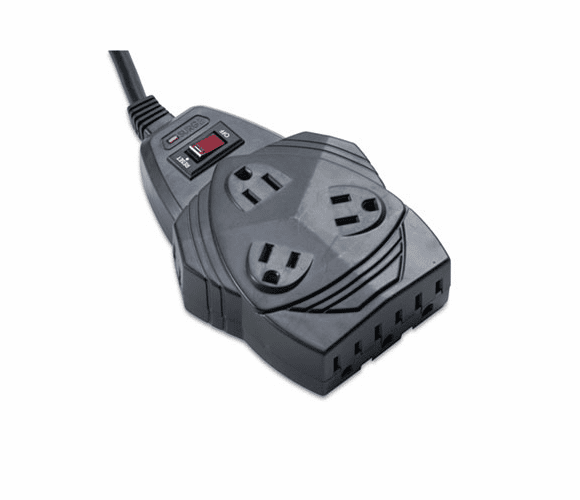 FEL99091 Mighty 8 Surge Protector w/Phone/Fax Protect, 8 Outlets, 6ft Cord By FELLOWES MFG. CO.