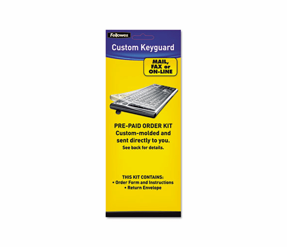 FEL99680 Keyboard Protection Kit, Custom Order, Polyurethane By FELLOWES MFG. CO.
