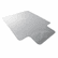 FLR118923LR ClearTex Ultimat Polycarbonate Chair Mat for Carpet, 47 x 35, With Lip, Clear By FLOORTEX