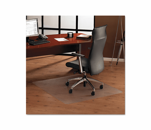 FLR1215015019ER ClearTex XXL Ultimat Chair Mat, 60 x 60, Clear By FLOORTEX