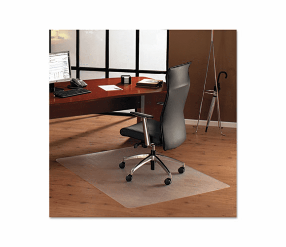 FLR1220019ER ClearTex Ultimat Polycarbonate Chair Mat for Hard Floors, 48 x 79, Clear By FLOORTEX