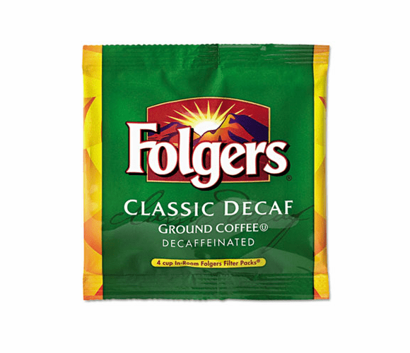 FOL06547 Coffee Filter Packs, Decaffeinated, In-Room Lodging, .9 oz, 200/Carton By J.M. SMUCKER CO.