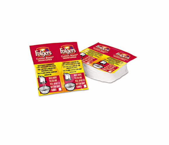 FOL06931 Coffee Premeasured Packs, Classic Roast Regular, 1.05 oz Vacket, 42/Carton By J.M. SMUCKER CO.